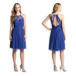 NWT Monique Lhullier Halter Dress
